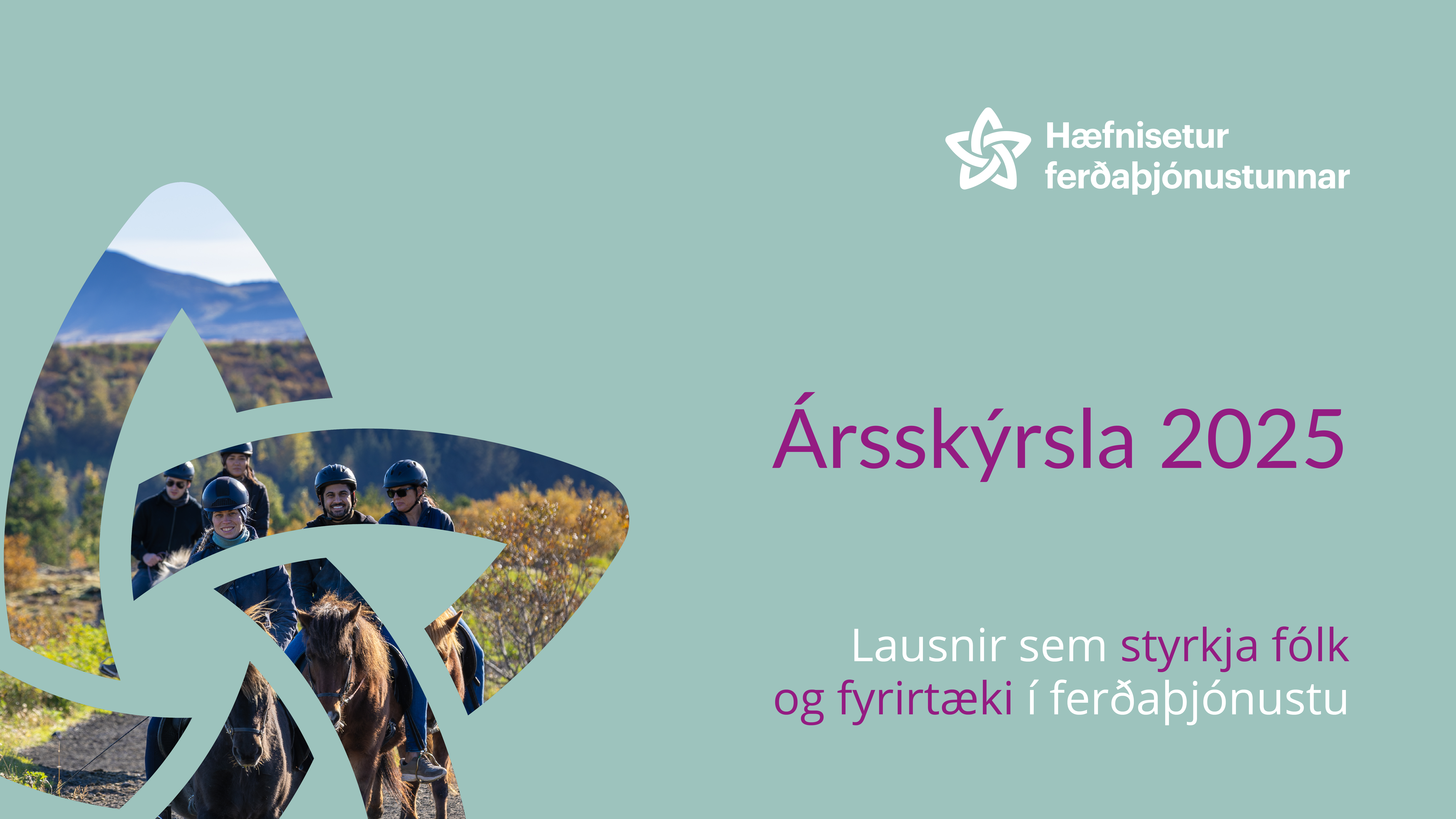 Forsíða Ársskýrslu 2025