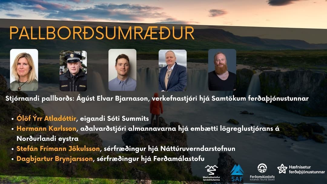 Menntamorgunn ferðaþjónustunnar - Pallborðsumræður - Á öruggri leið?