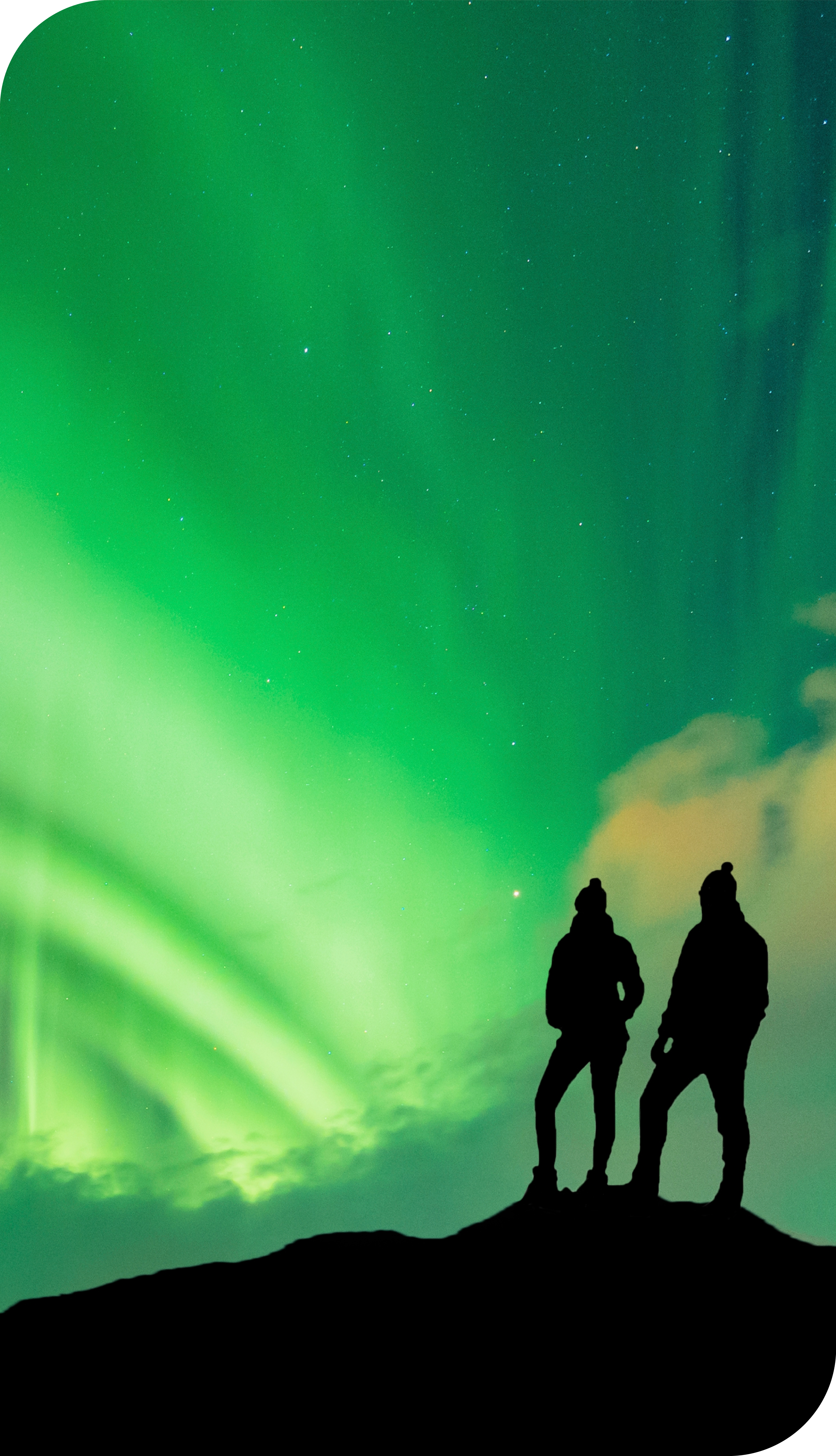 Aurora background